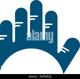 hand icon vector illustration design Stock Vector