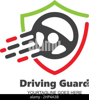 driving guard icon vector illustration design template Stock Vector