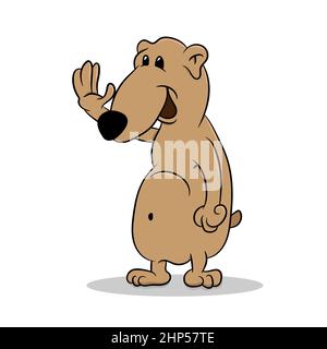 Cute cartoon bear Stock Vector