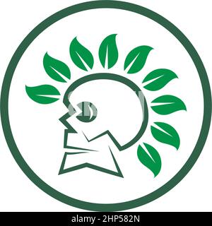 Skull logo icon design vector template Stock Vector