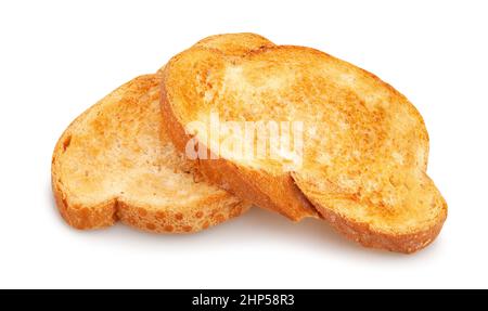 toast path isolated on white Stock Photo