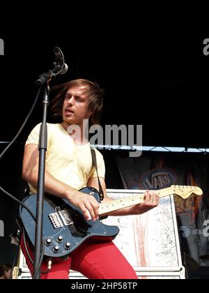 Paramore At Van's Warped Tour 8/3/07 Stock Photo