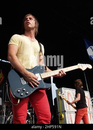 Paramore At Van's Warped Tour 8/3/07 Stock Photo