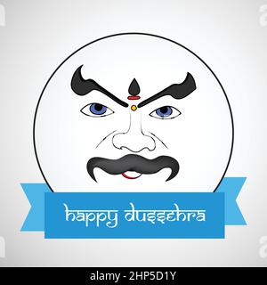 hindu festival Dussehra Stock Vector