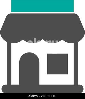 Store icon logo design template Stock Vector