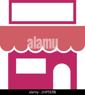 Store icon logo design template Stock Vector