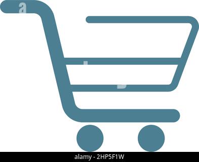 Shopping cart icon design template Stock Vector
