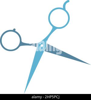 Scissor icon ilustration template Stock Vector