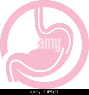 stomach care icon designs Stock Vector