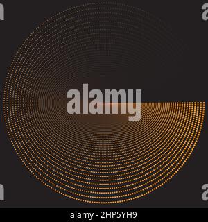 Abstract circles overlap Stock Vector