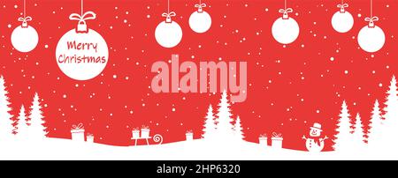 simple xmas background with christmas greetings Stock Vector