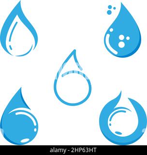 water drop  icon vector illustration Stock Vector