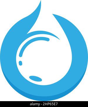 water drop  Template vector illustration Stock Vector