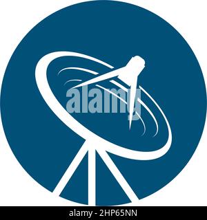parabolic satellite tv icon vector illustration design Stock Vector