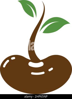 kidney bean icon vector illustration design Stock Vector