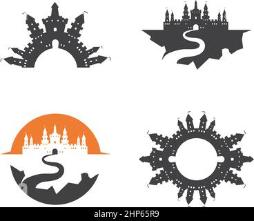 castle icon vector illustration design Stock Vector
