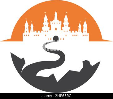 castle icon vector illustration design Stock Vector