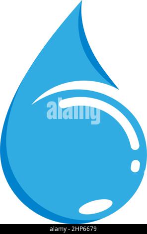 water drop  Template vector illustration Stock Vector