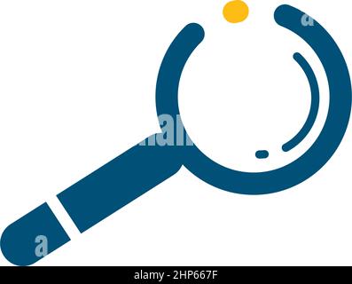 magnifier icon vector illustration design Stock Vector