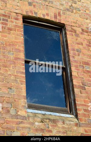 An old building in the afternoon sun Stock Photo