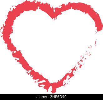 unique Love heart   Vector icon illustration design Stock Vector