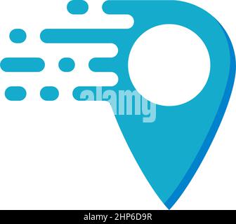 fast Location point vector illustration Stock Vector