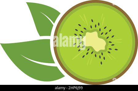 kiwi fruit icon vector illustration design Stock Vector