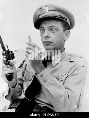 Publicity Photo of Don Knotts as Barney Fife from The Andy Griffith Show ca. 1960-1965 Stock Photo