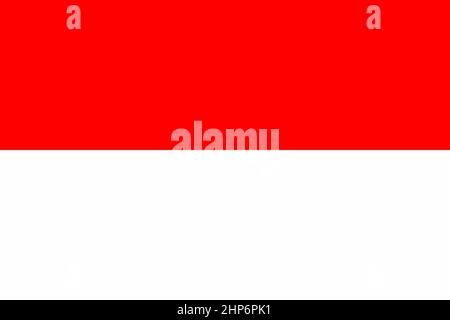 Abstract Flag Indonesia Stock Vector