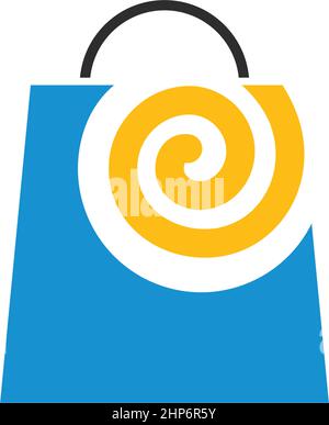 shopping bag icon vector illustration design Stock Vector