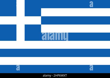 Flag of Greece Stock Vector