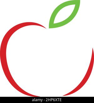 Apple icon vector illustration design Stock Vector