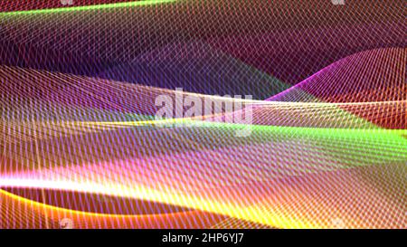 Perspectives Of Fractal Realms abstract background illustration Stock Photo