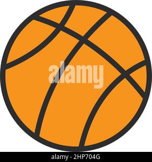 basket ball icon vector illustration design template Stock Vector
