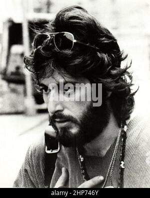 Publicity portrait depicting al Pacino in the film Serpico ca. 1973 Stock Photo