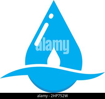 water drop icon  vector illustration design Stock Vector