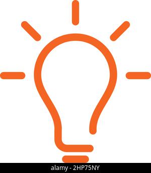bulb idea,creative, concept illustration Stock Vector