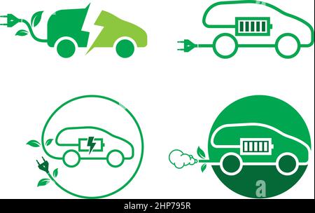 electric car icon vector illustration design Stock Vector