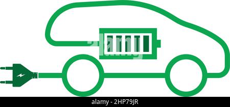 electric car icon vector illustration design Stock Vector