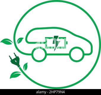 electric car icon vector illustration design Stock Vector