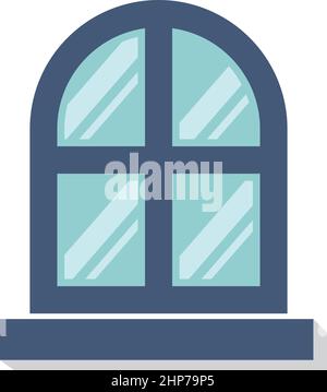 window icon vector illustration design template Stock Vector