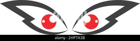 optical eye icon vector Template illustration Stock Vector