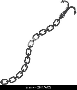 grappling hook icon vector illustration design template Stock Vector
