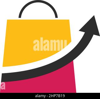 shopping bag icon vector illustration design Stock Vector