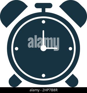 Clock time icon logo design template Stock Vector