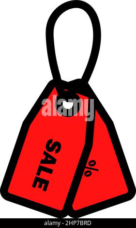 Discount Tags Icon Stock Vector