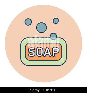 Soap vector icon. Hygiene sign Stock Vector Image & Art - Alamy