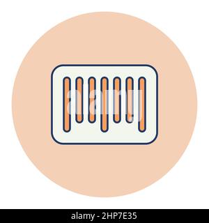 Barcode vector icon. E-commerce sign Stock Vector