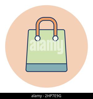 Shopping Bag Icon PNG Illustration Isolated on Transparent Background Stock  Image - Illustration of shop, groceries: 271920933