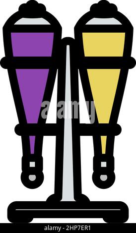 Icon Of Soda Siphon Equipment Stock Vector